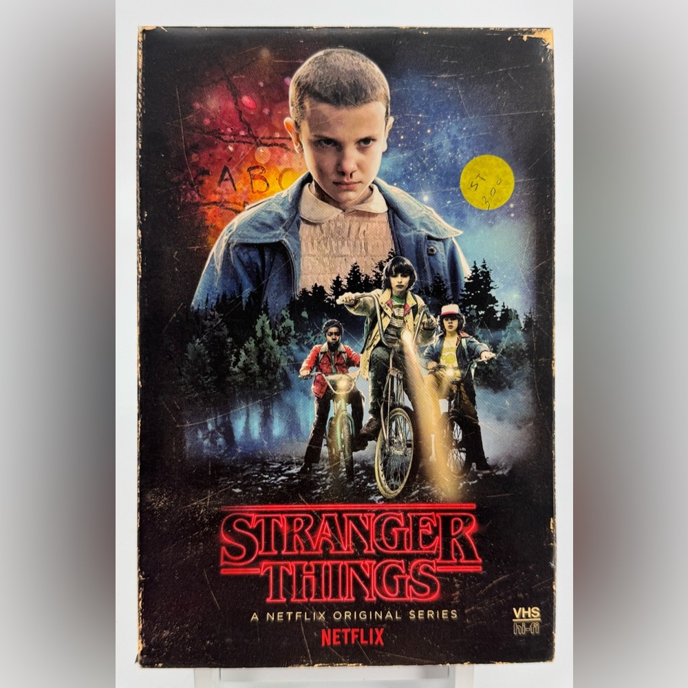 Special Edition Stranger Things Season 1 on Blu-ray and DVD. 4-Discs